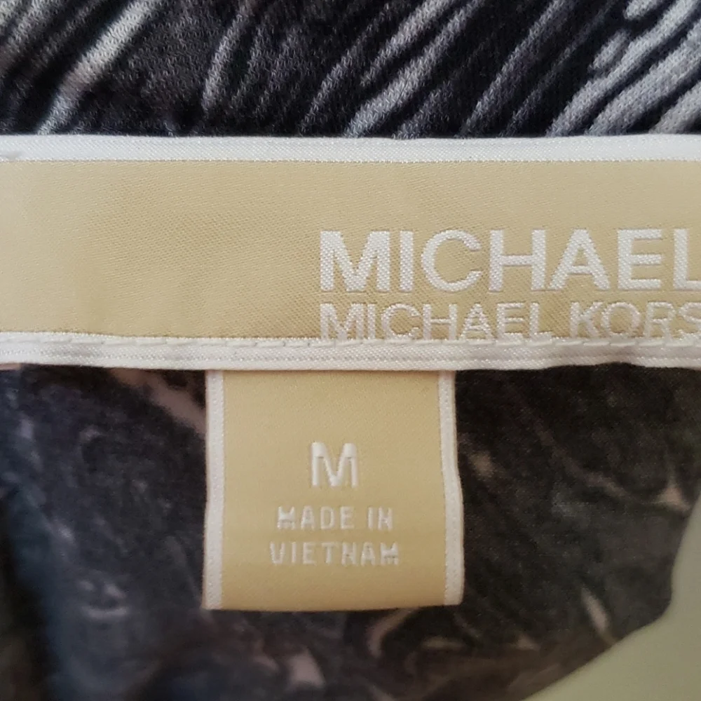 Michael Kors marbled waterfall skirt medium
